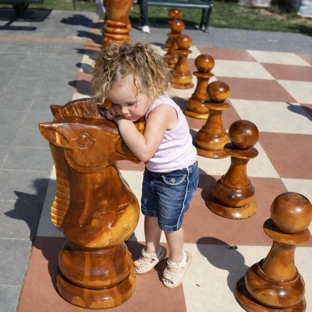 Handcrafted Giant Chess Display #304