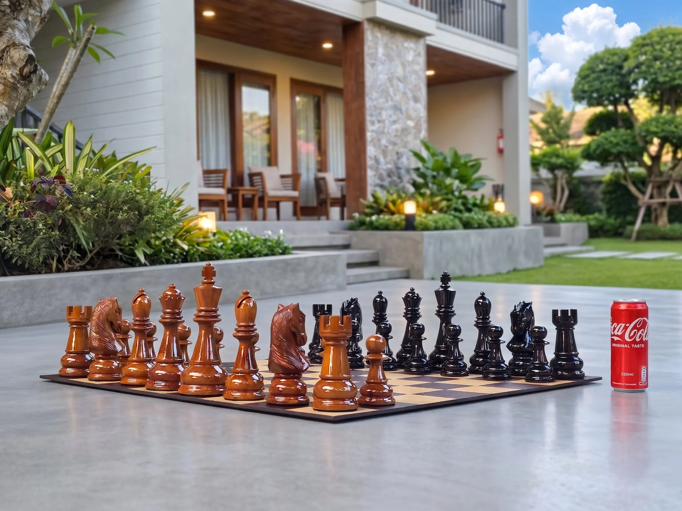 Luxury Outdoor Giant Chess Collection #316