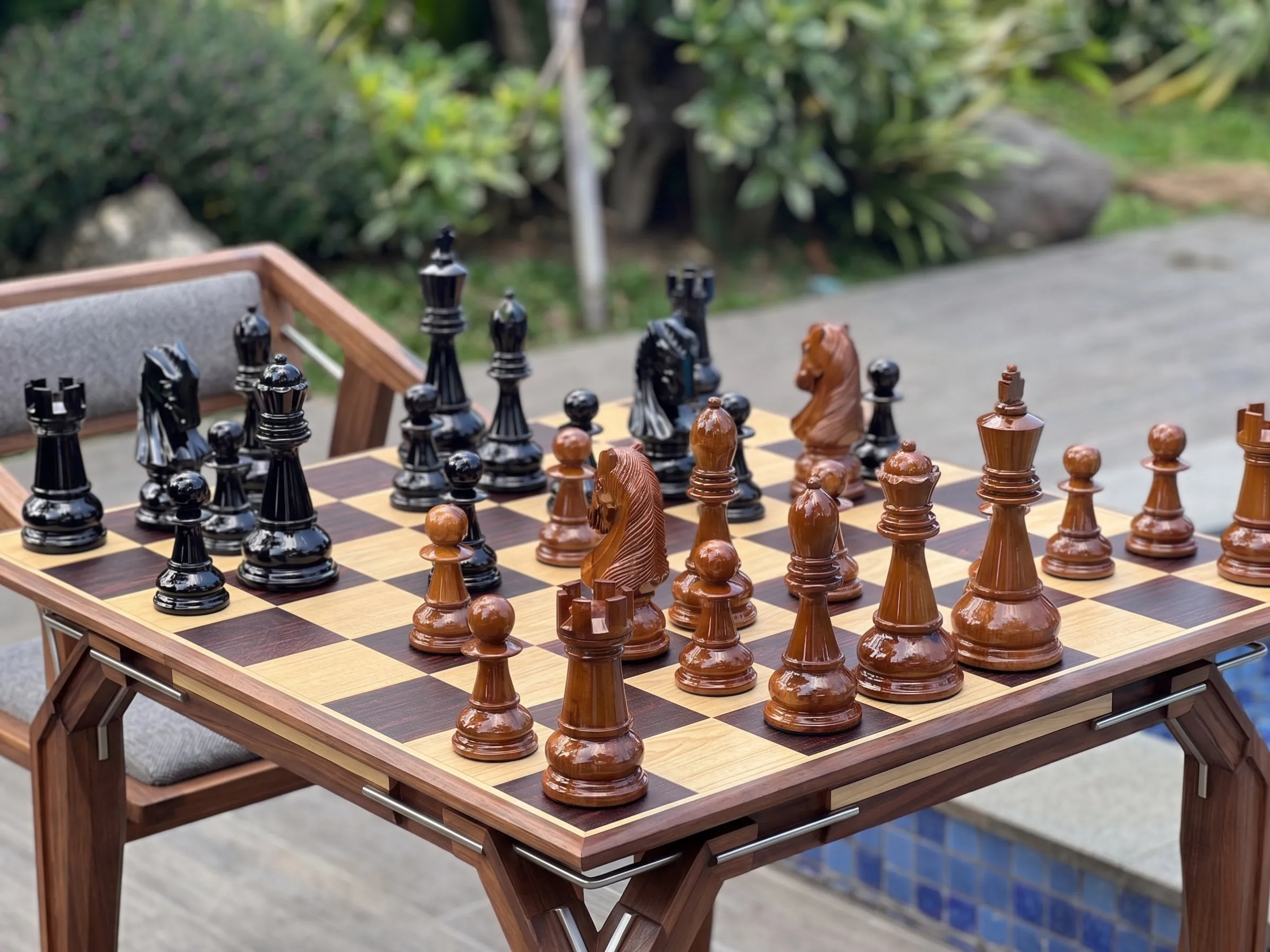 Handcrafted Giant Chess Display #318
