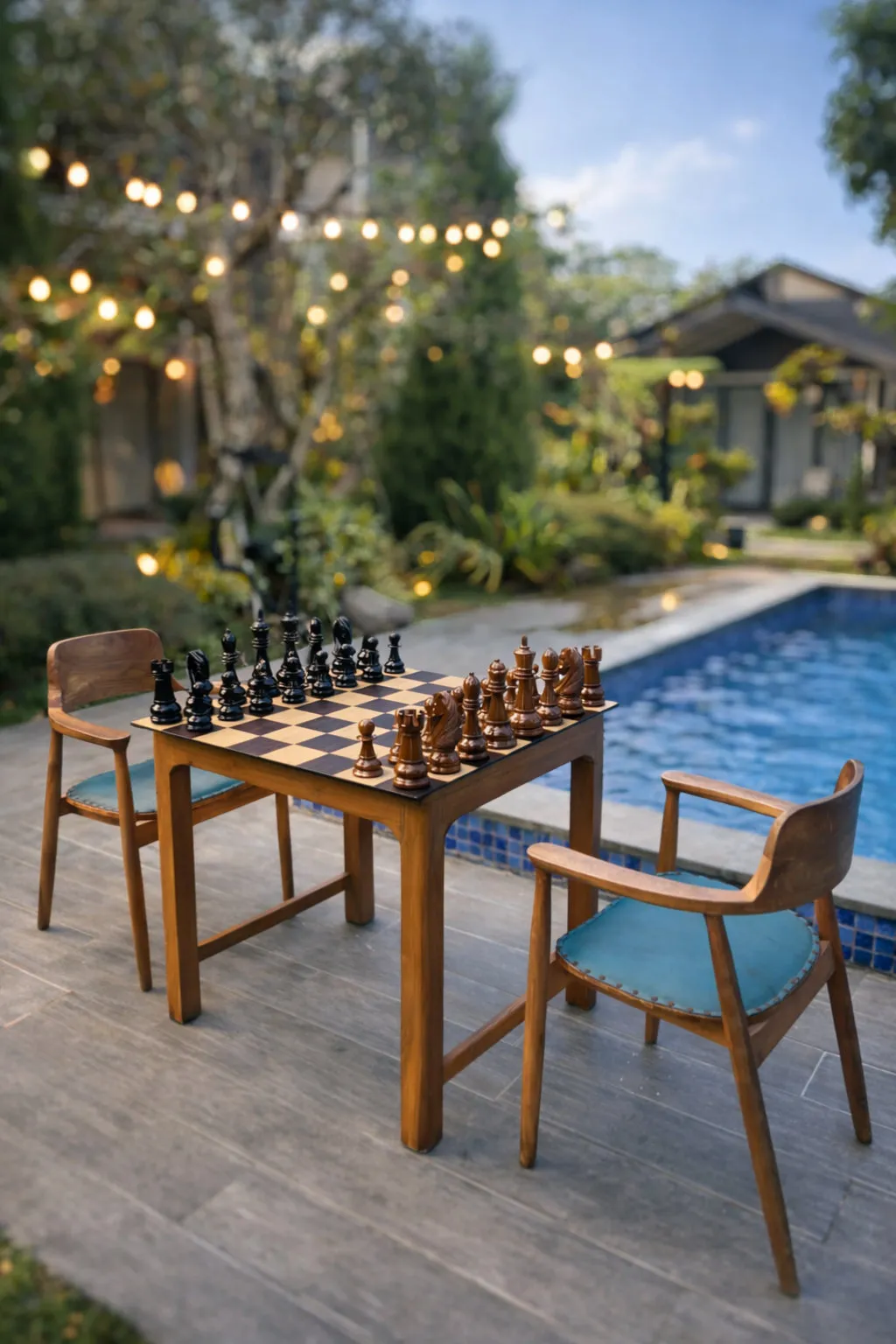 Handcrafted Giant Chess Display #324