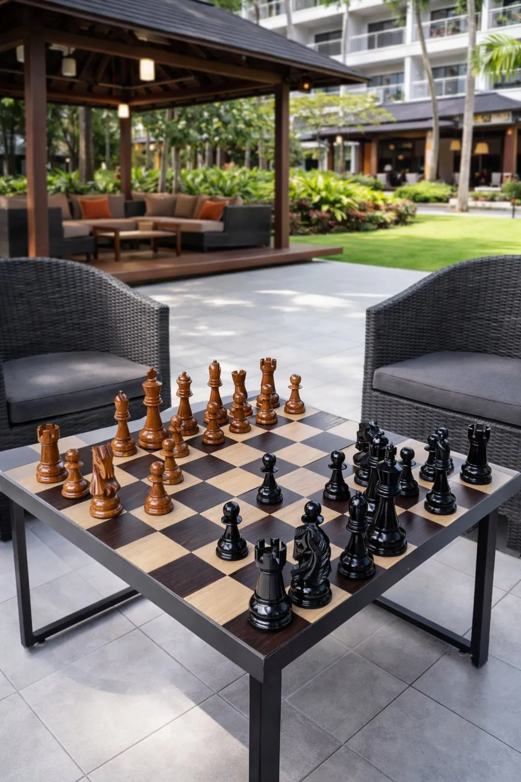 Modern Giant Chess Lifestyle #331