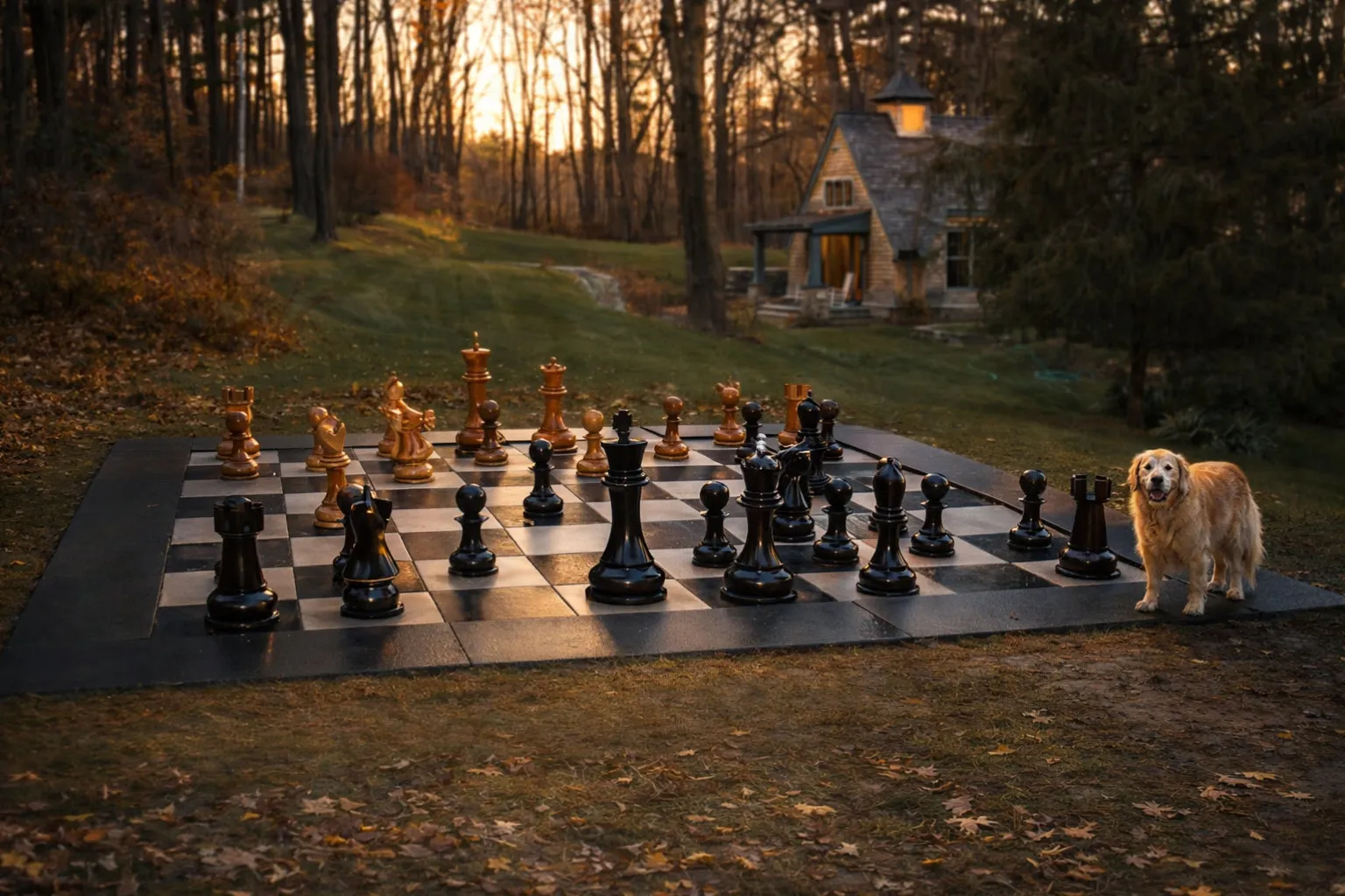 Modern Giant Chess Lifestyle #338