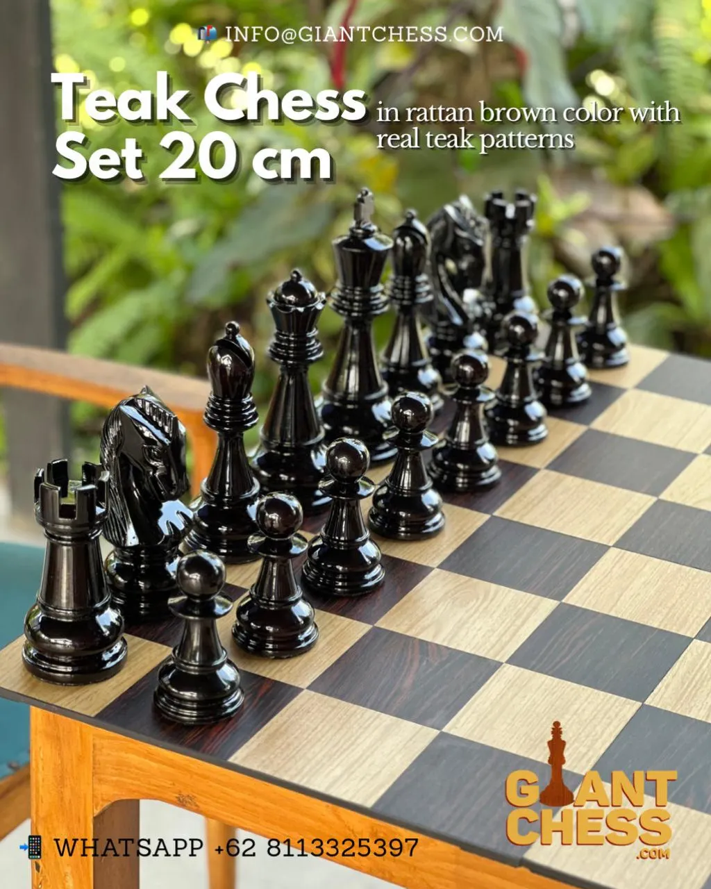 Luxury Outdoor Giant Chess Collection #341
