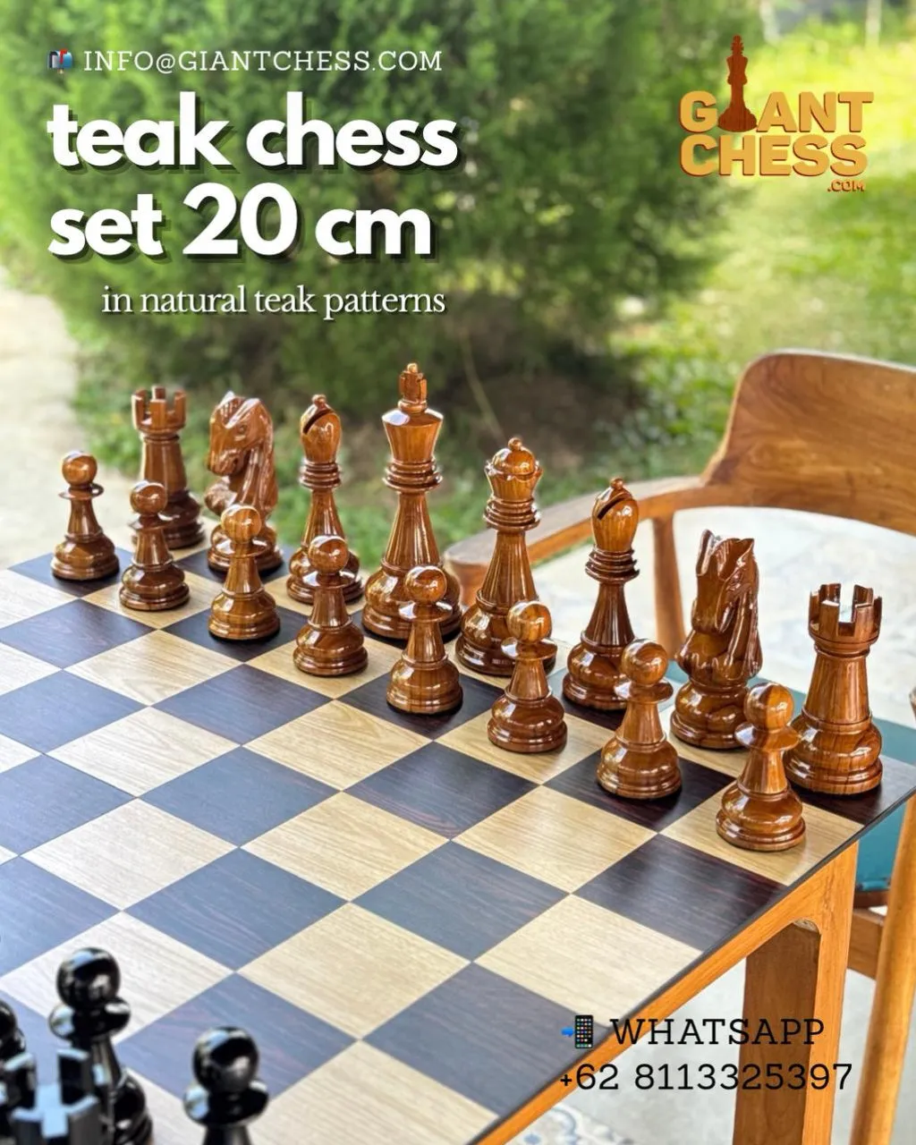 Modern Giant Chess Lifestyle #343