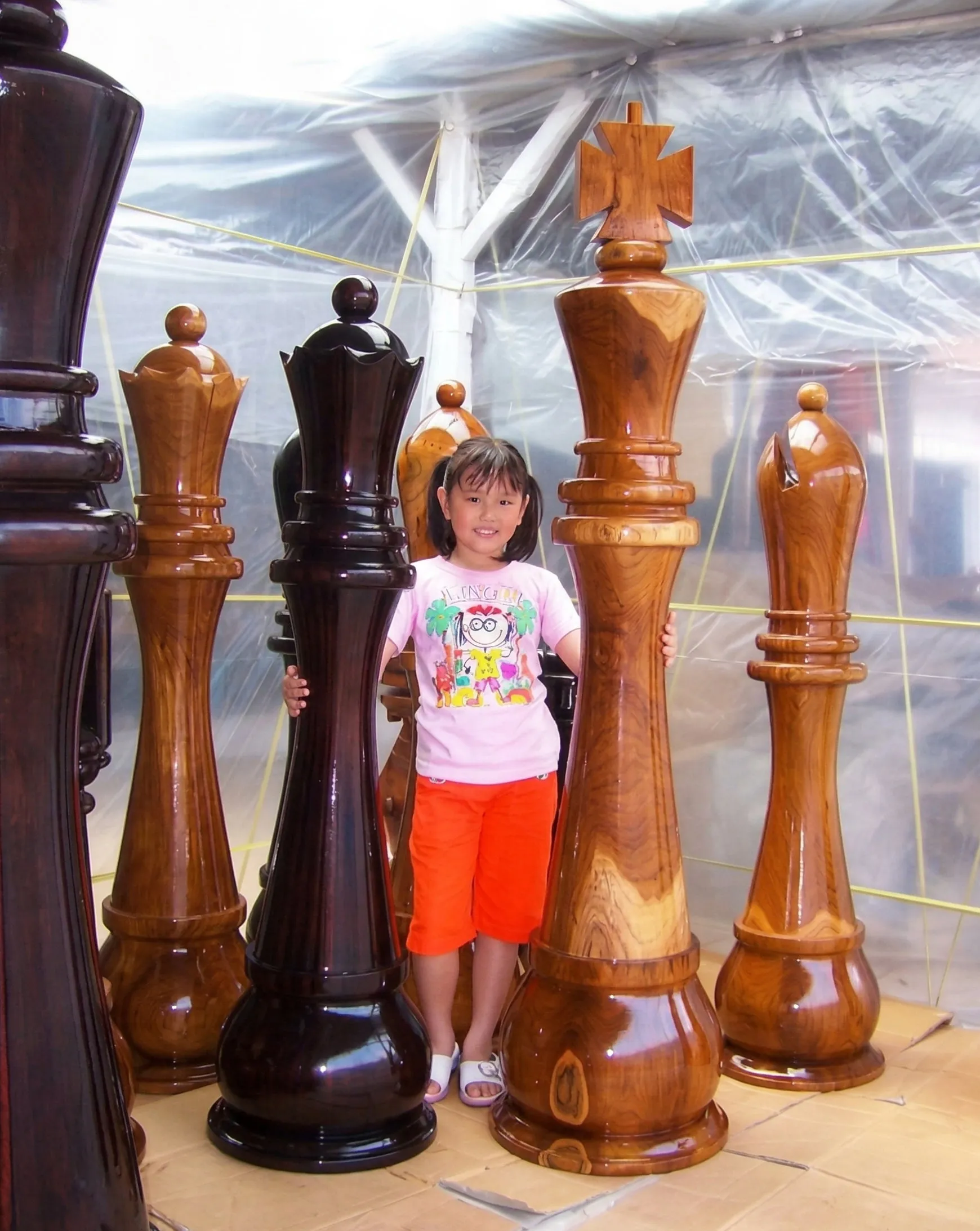 Elegant Garden Chess Experience #344