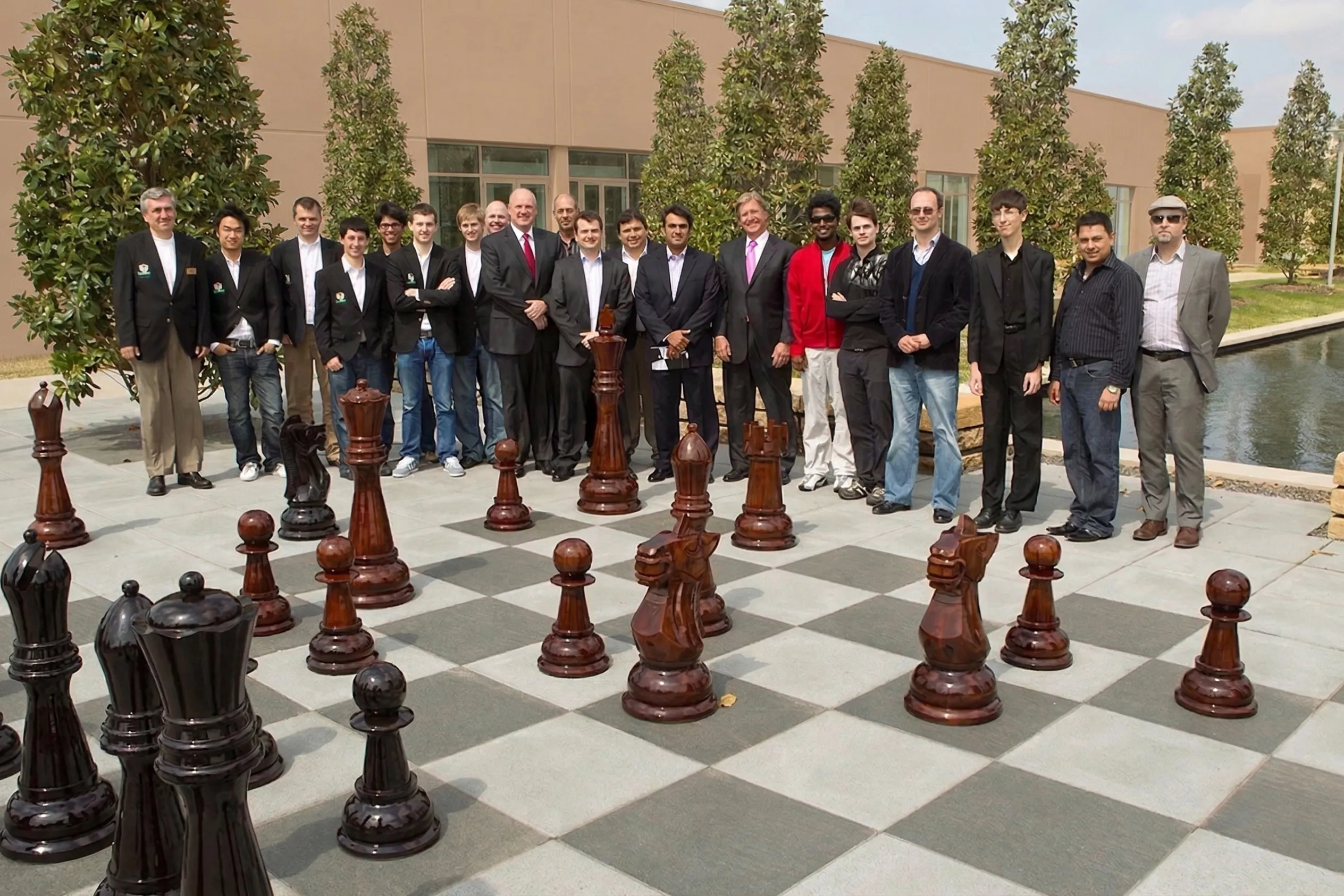 Handcrafted Giant Chess Display #345