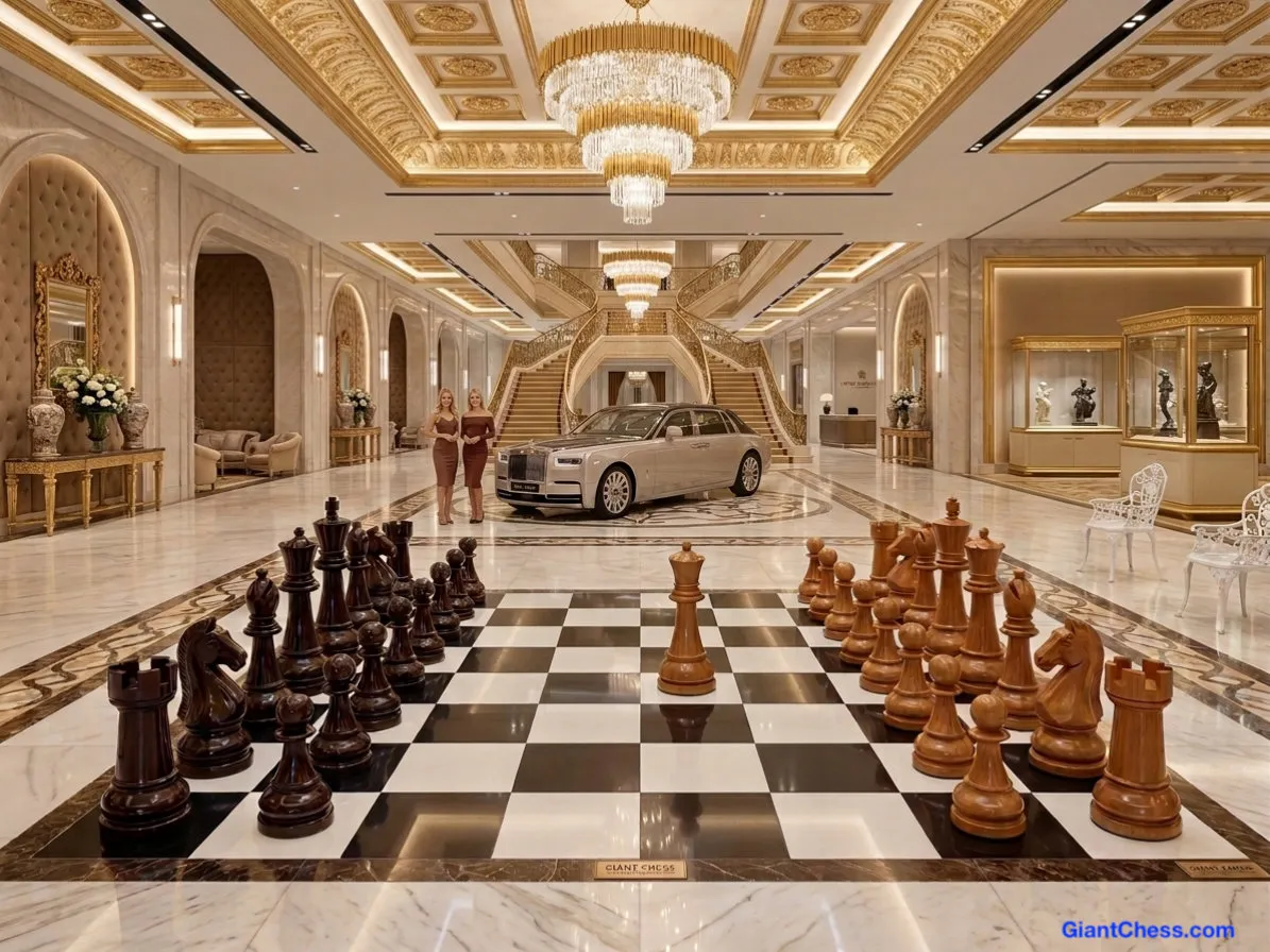Luxury Outdoor Giant Chess Collection #356