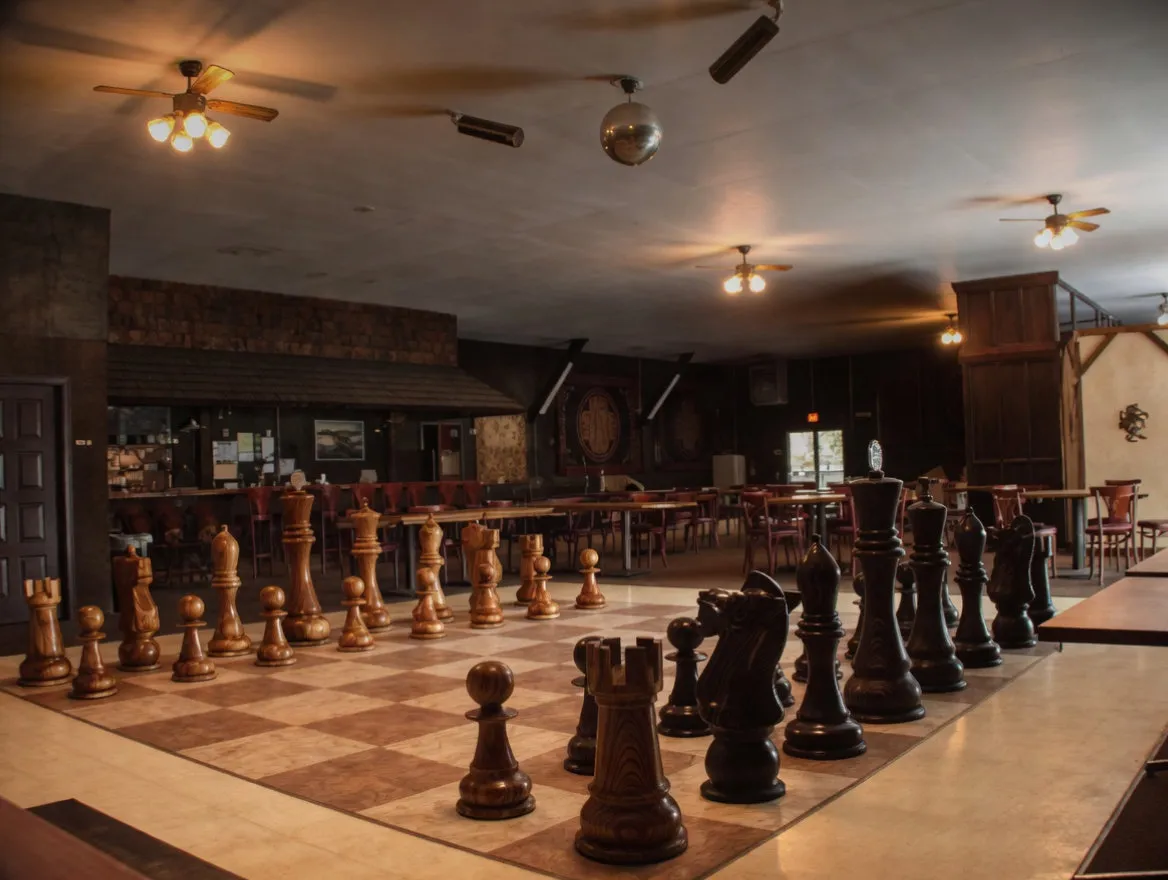 Premium Teak Giant Chess Set #378