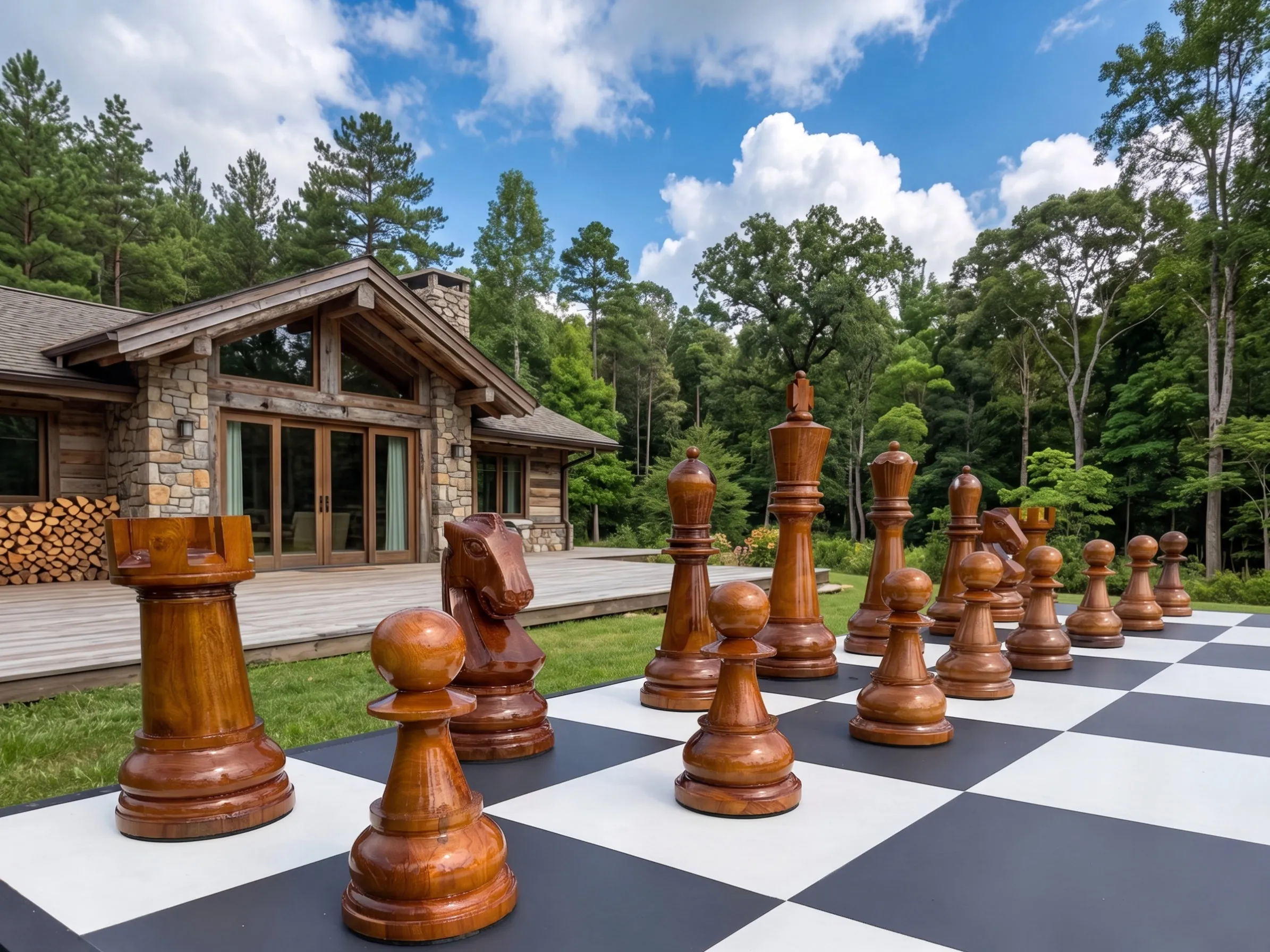 Luxury Outdoor Giant Chess Collection #392