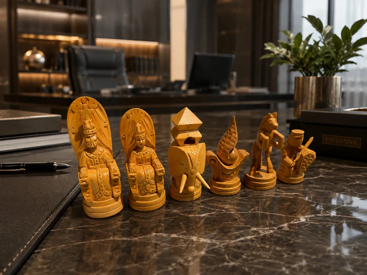 Decorative Giant Chess Installation #395