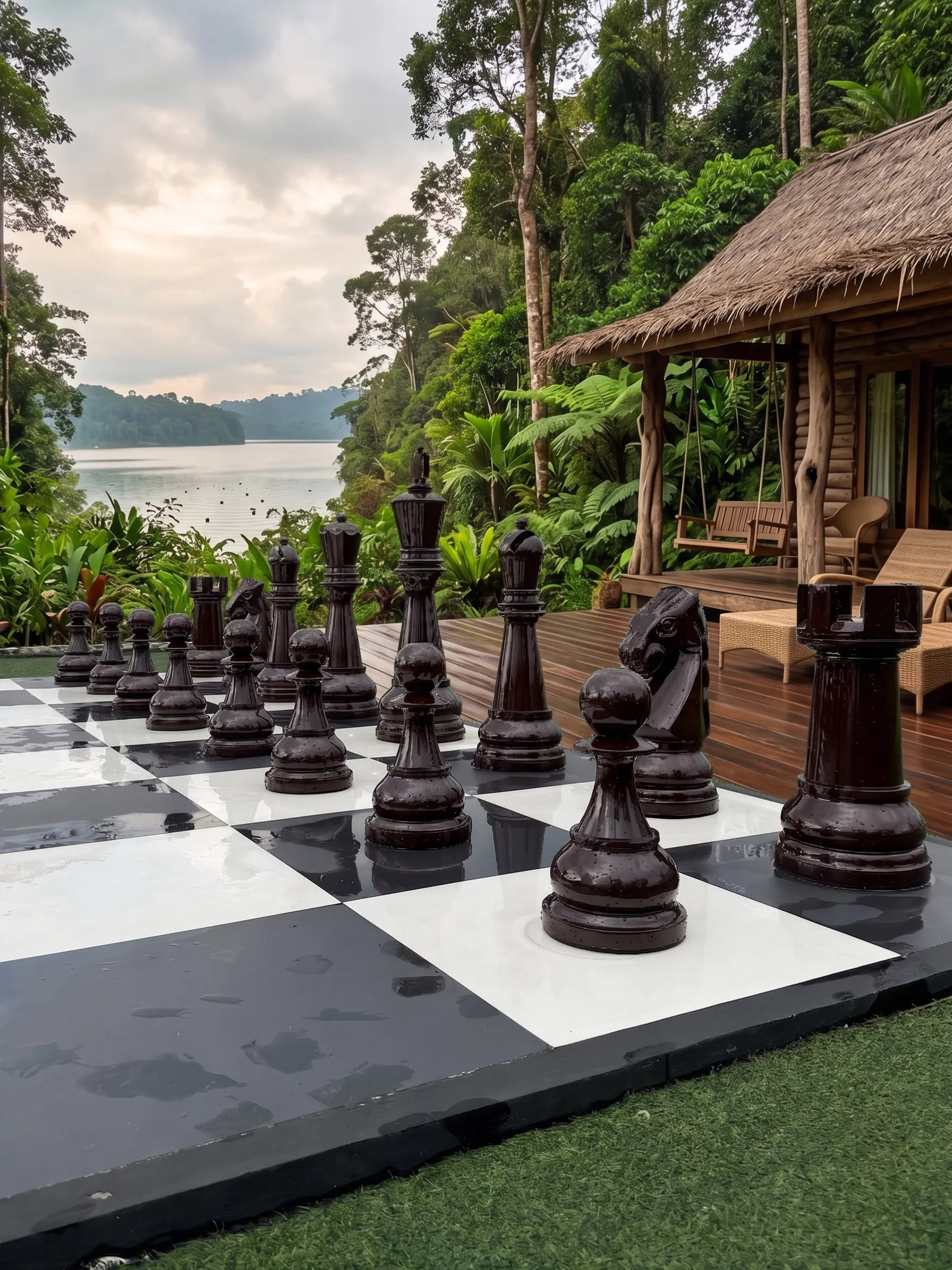 Modern Giant Chess Lifestyle #396